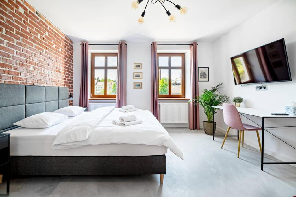 Blick Apartments - Riverview Soft Loft ズゴジェレツ エクステリア 写真